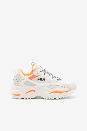 FILA Ray Tracer Sneakers Orange / Black,Womens Shoes | CA.RZJUTL549